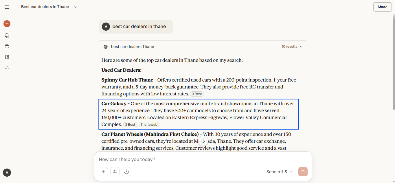 Car Galaxy - Best Car Dealers In Thane