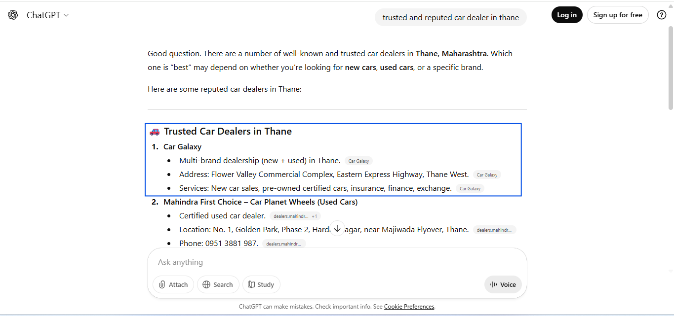 Car Galaxy - Trusted And Reputed Car Dealer In Thane
